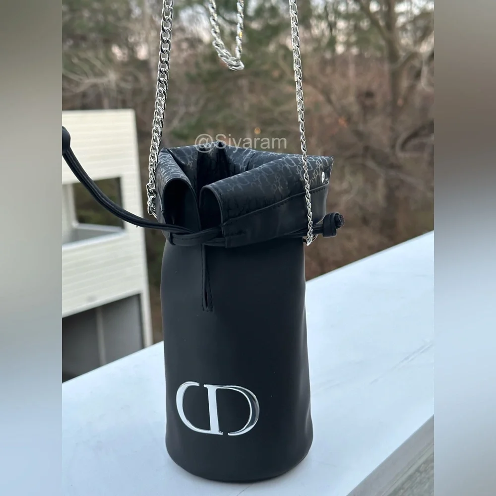 Dior bucket bag / cosmetic bag to crossbody bag - Picture 2 of 8